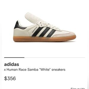 Adidas x Human Race Samba Sneakers